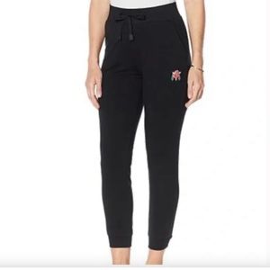 Badgley Mischka NWT Black French Terry Jogger Pant with Pockets- Size- Medium